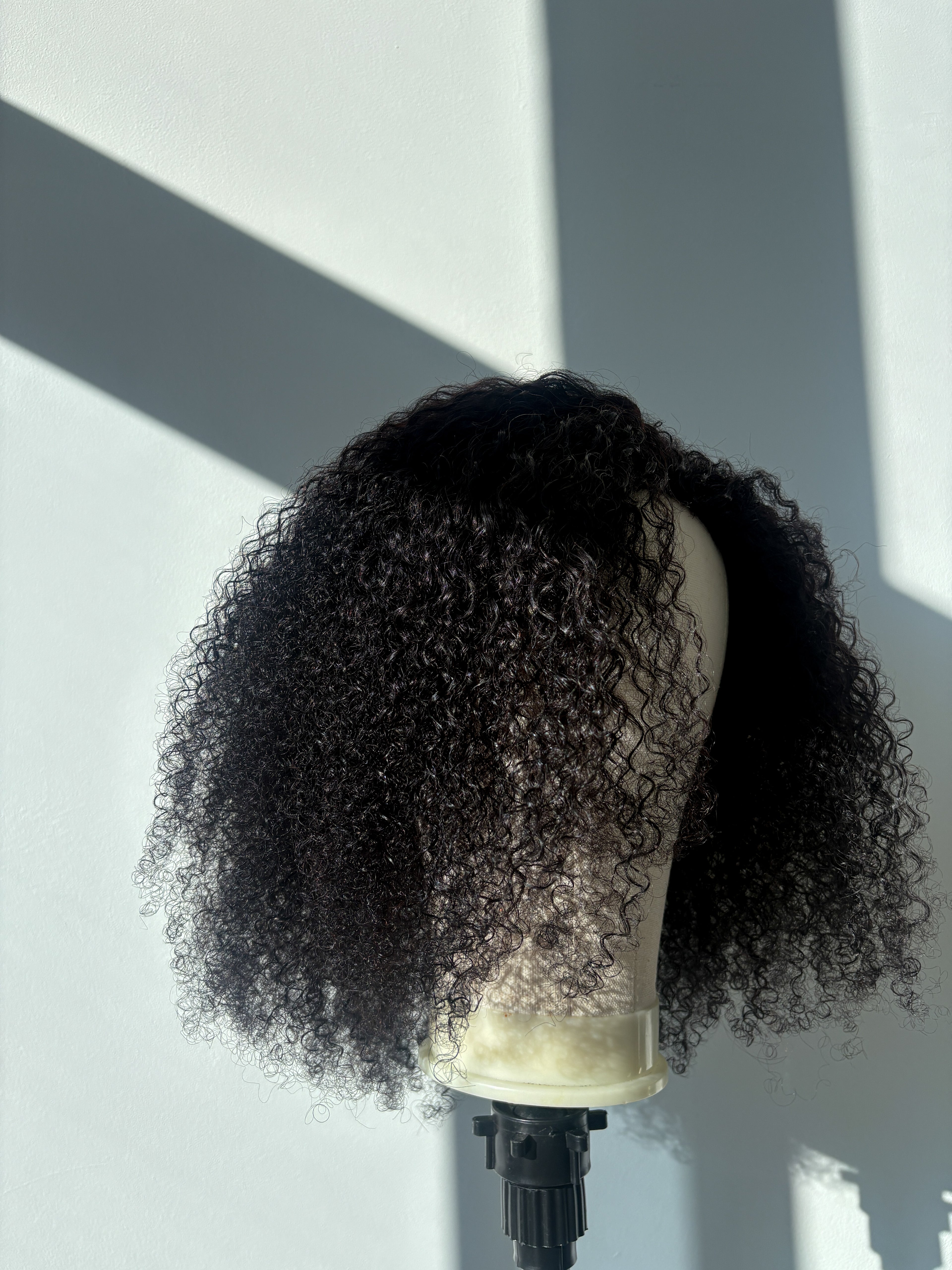 Afro Curly Wear and Go Half Wig