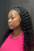 Waterwave Headband Wig
