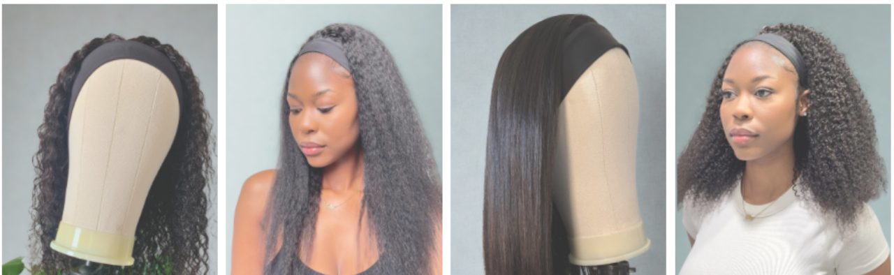 Headband Wigs display