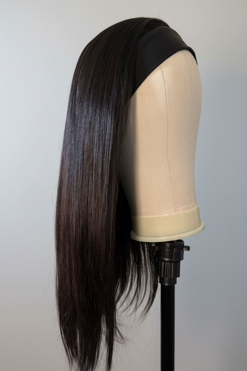 Silky Straight Headband Wig