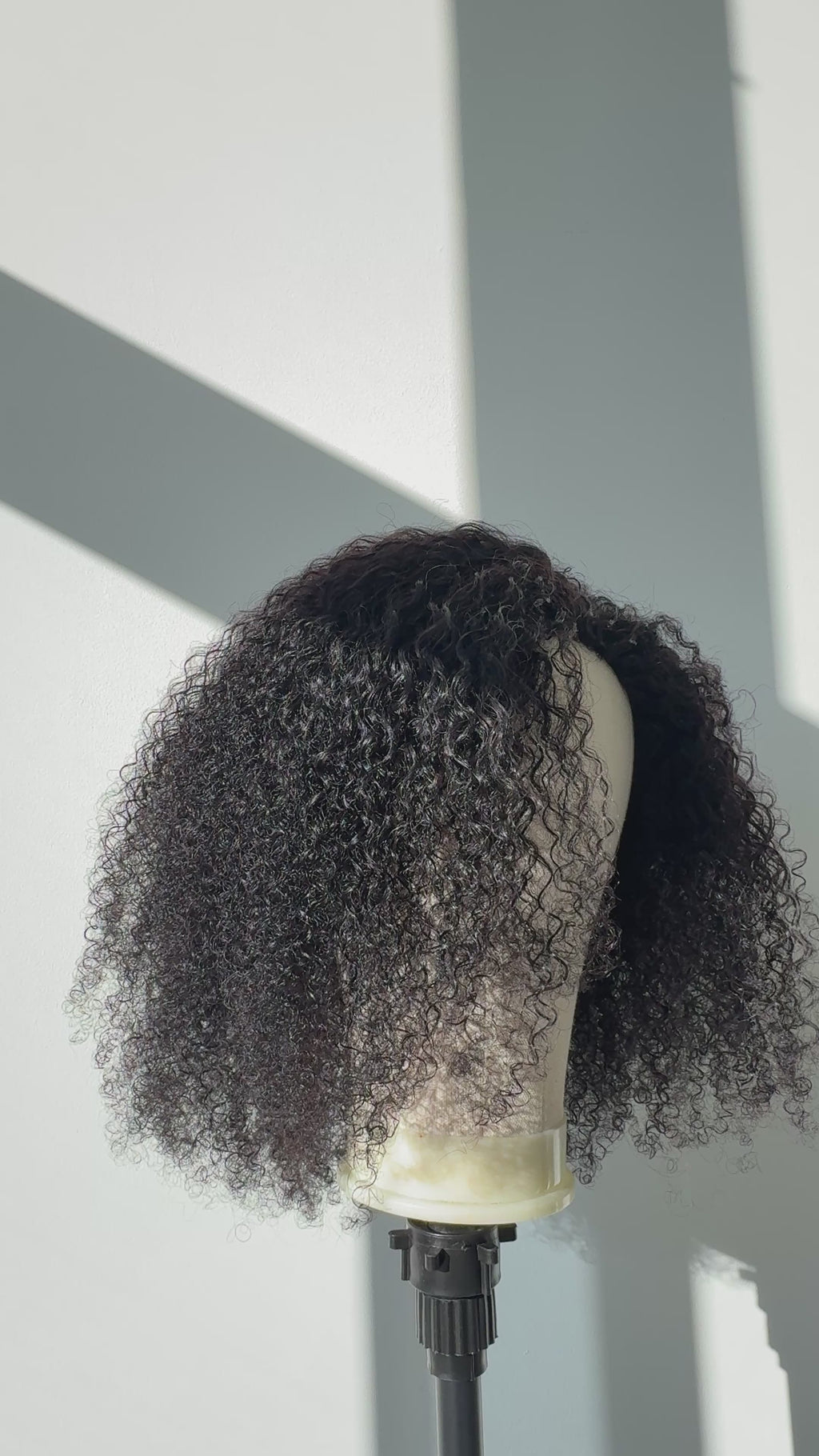 Afro Curly Wear and Go Half Wig